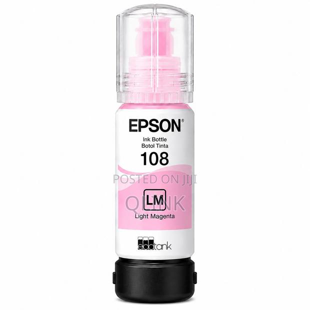 EPSON 108 Light Magenta for L18050, L8100 and L8050 - 70ml