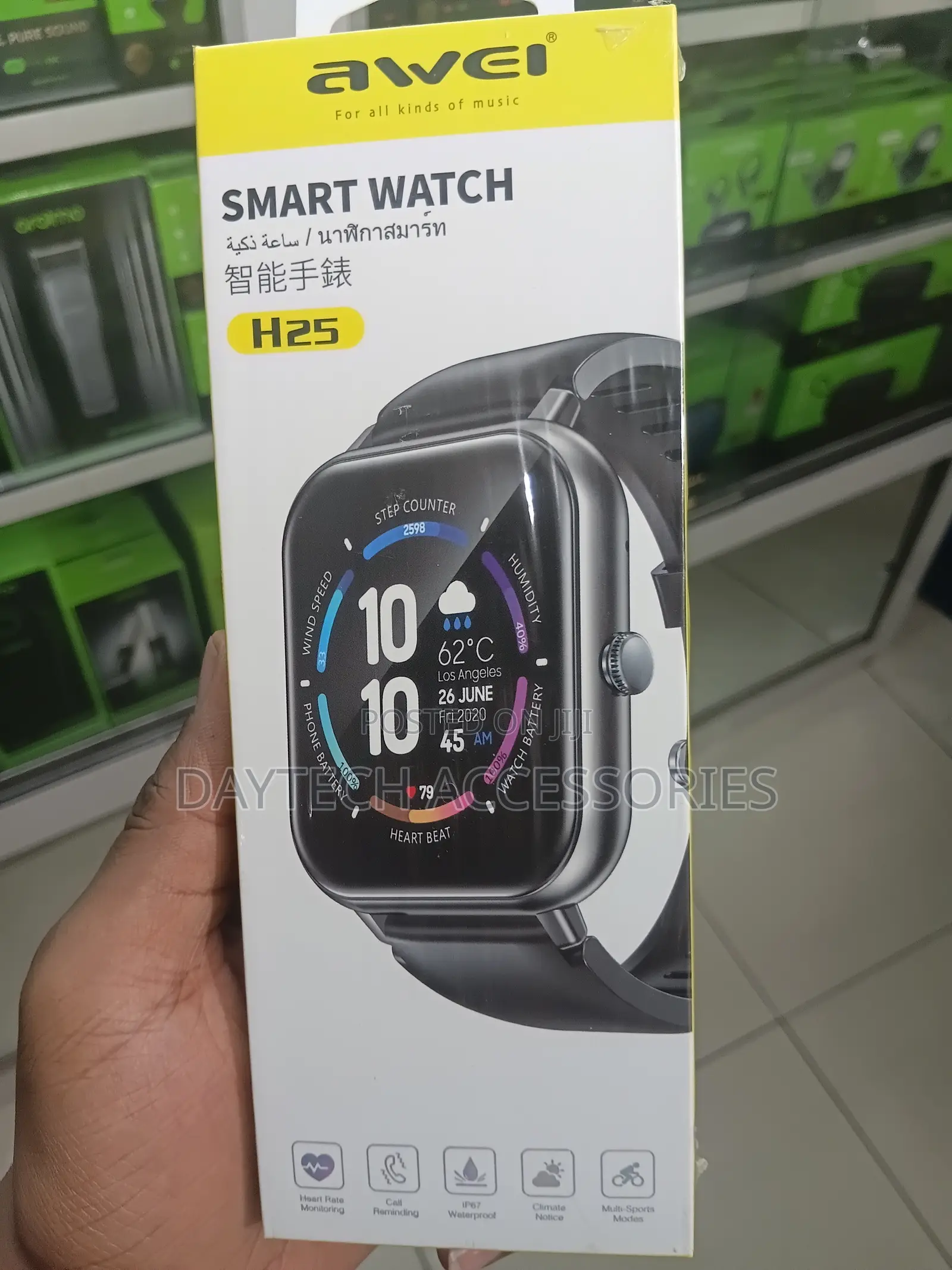 Awei H25 Multifunction Smart Watch