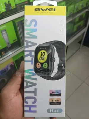 AWEI Smart Watch H46 (Answer/Make Calls) 2.1''AMOLED Screens