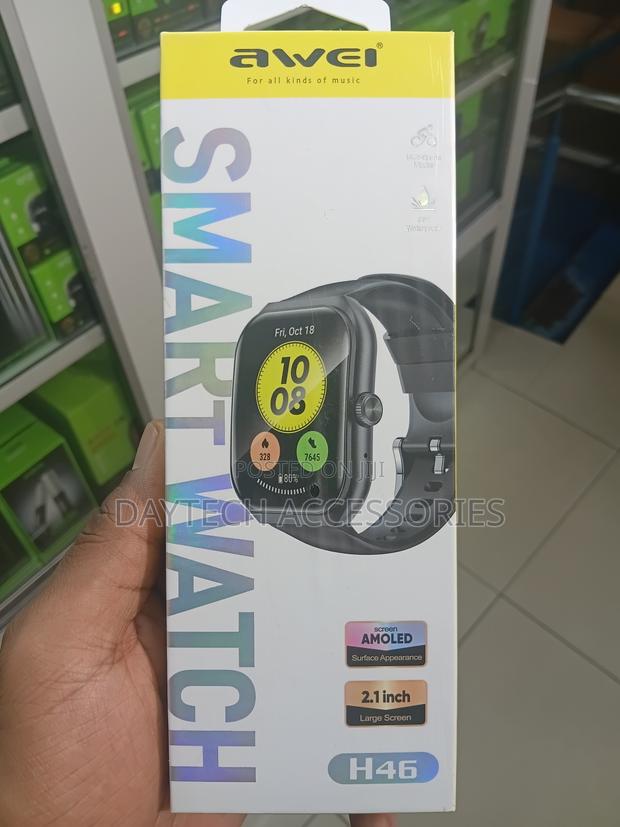 AWEI Smart Watch H46 (Answer/Make Calls) 2.1''AMOLED Screens - thumbnail 3