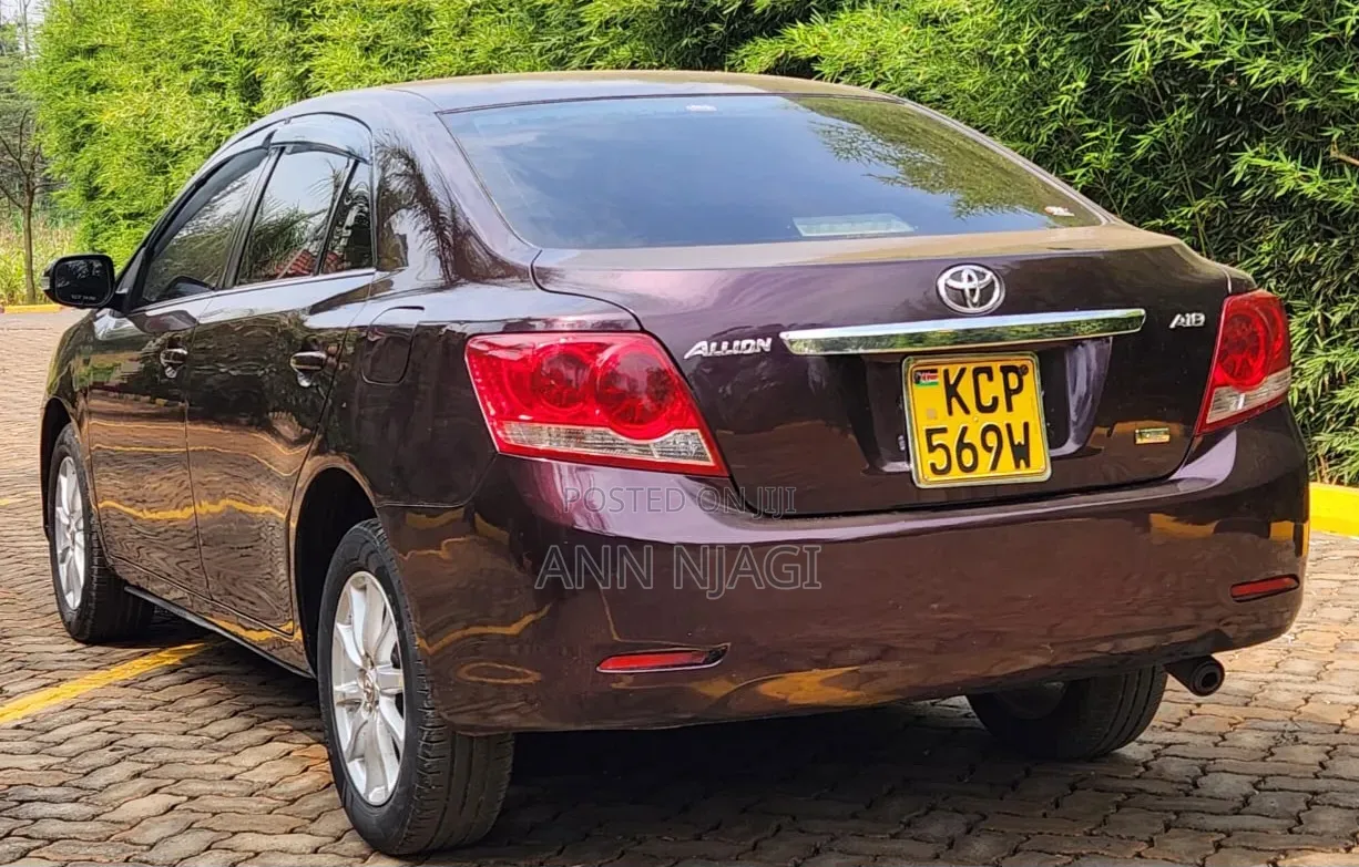 Toyota Allion 2011 Maroon