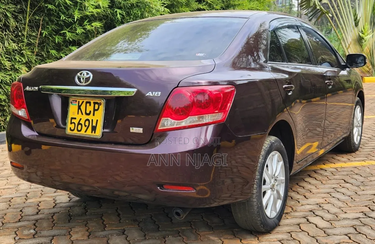Toyota Allion 2011 Maroon
