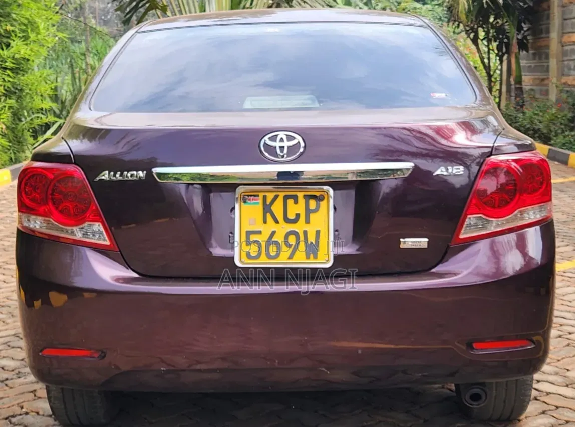 Toyota Allion 2011 Maroon