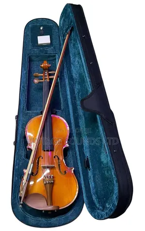 Premium Maple Leaf 3/4 Acoustic Violin With Case Bow