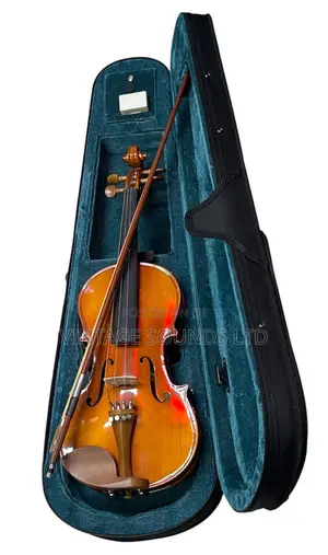 Premium Maple Leaf 3/4 Acoustic Violin With Case Bow