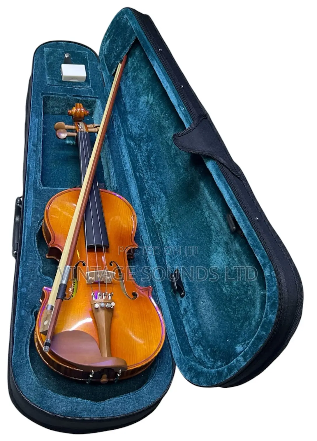 Maple Leaf 3/4 Violin Set – Solid Spruce Ebony Fittings