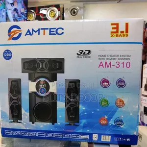 Amtec AM-310 3.1 Channel Bluetooth Woofer Home Theater System