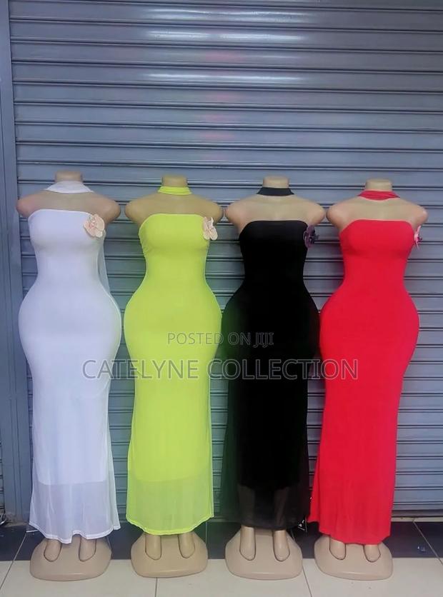 Elegant Sleeveless Evening Gown – Multiple Colors