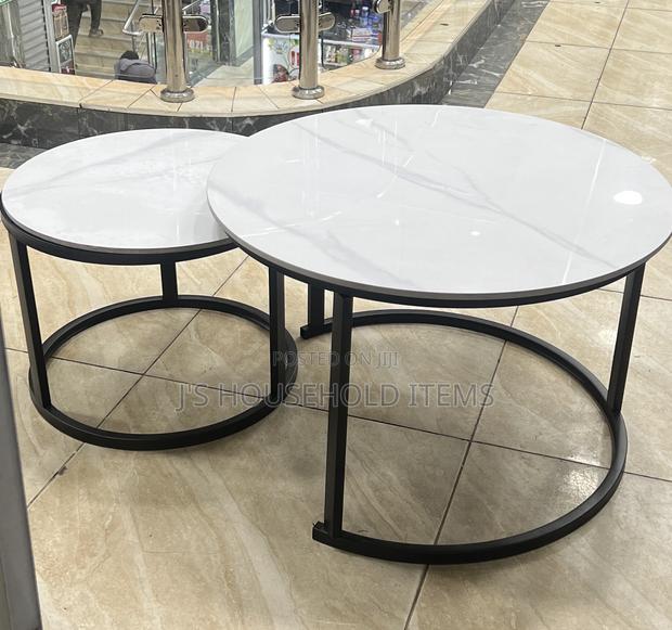 2 in 1 Marble Coffee Table - thumbnail 2