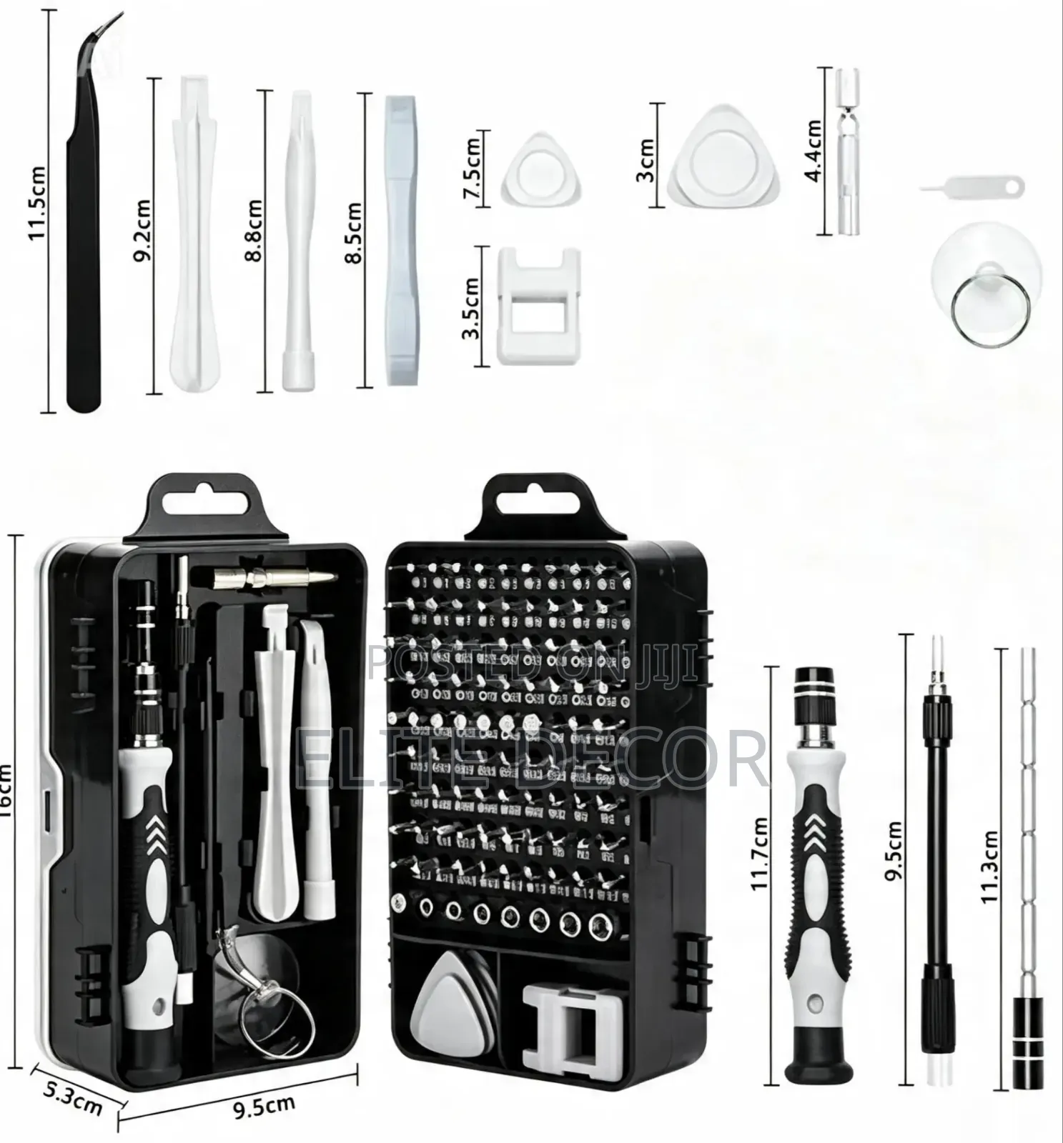 115-in-1 Precision Screwdriver Set for Electronics Repair This 115-