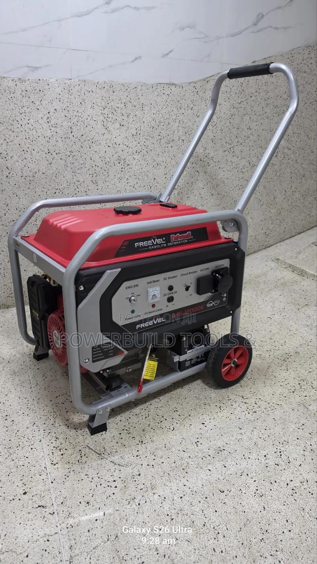 Maxmech RFS-12000E 10.5kva/8kw Keystart Petrol Generator Single