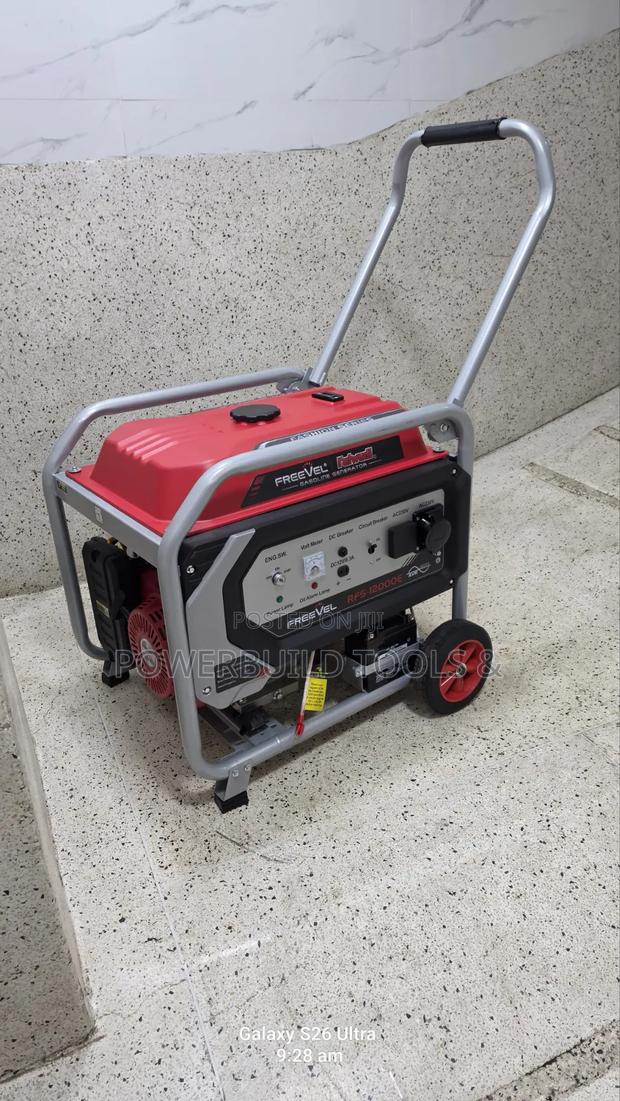 Maxmech RFS-12000E 10.5kva/8kw Keystart Petrol Generator Single - thumbnail 3