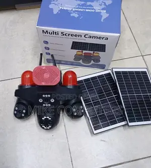 V380 Pro 20mp 4g PTZ Rotatin 4Lens Solar Camera