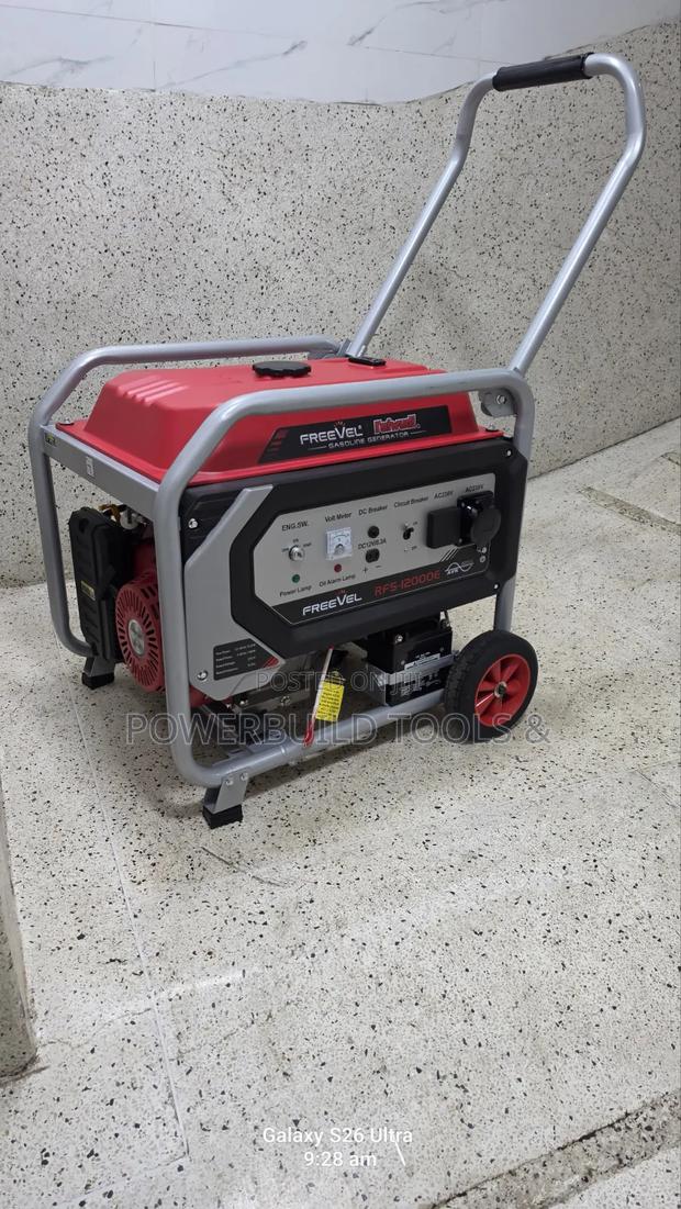 Maxmech RFS-12000E 10.5kva/8kw Keystart Petrol Generator Single - thumbnail 4