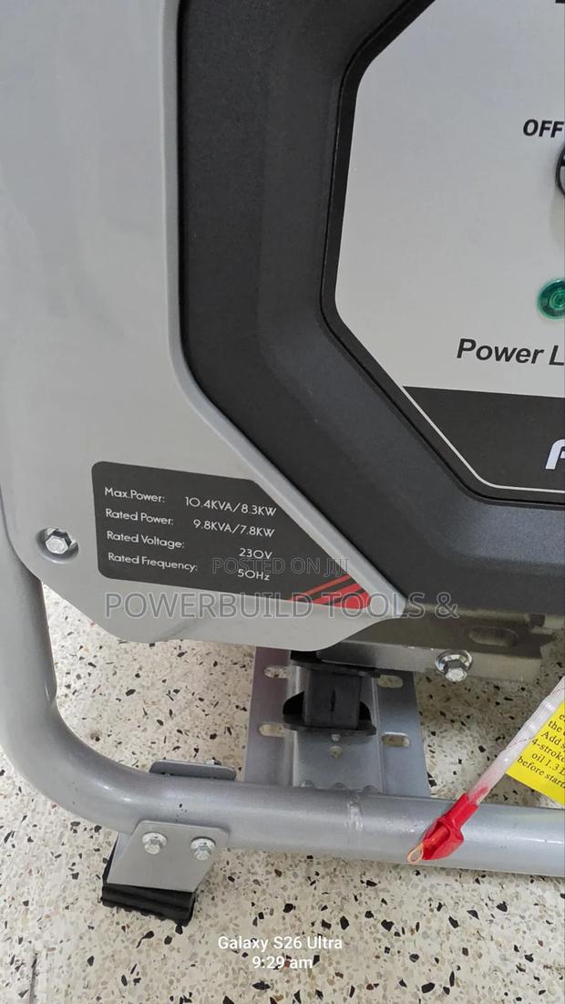 Maxmech RFS-12000E 10.5kva/8kw Keystart Petrol Generator Single - thumbnail 5