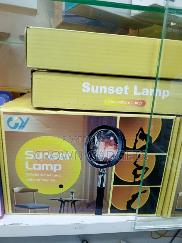 USB Sunset Rainbow Projection Lamp for Room Decoration