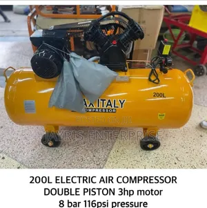 Electric Powered Air Compressor 200l