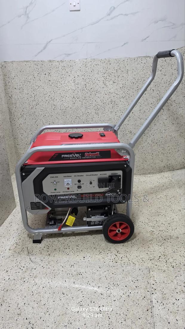 Maxmech RFS12000E 11kva Keystart Petrol Generator With Wheels - thumbnail 4