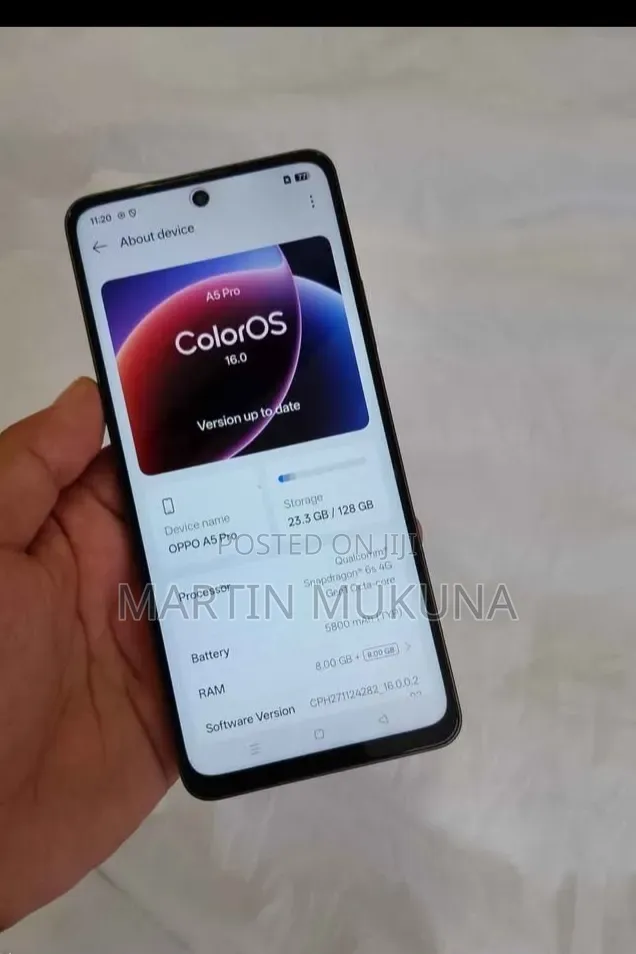 Oppo A5 Pro 256 GB Black