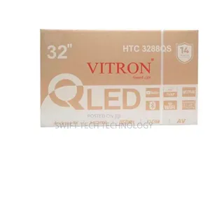 Vitron 32"inch QLED TV Bluetooth TV Smart Android 14.0