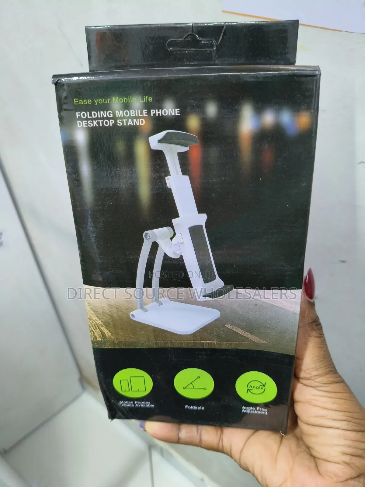 Multi-Angle Metallic Mobile Tablet Stand