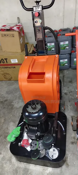 7.5kw Concrete Grinding Machine With 12 Disc Pad