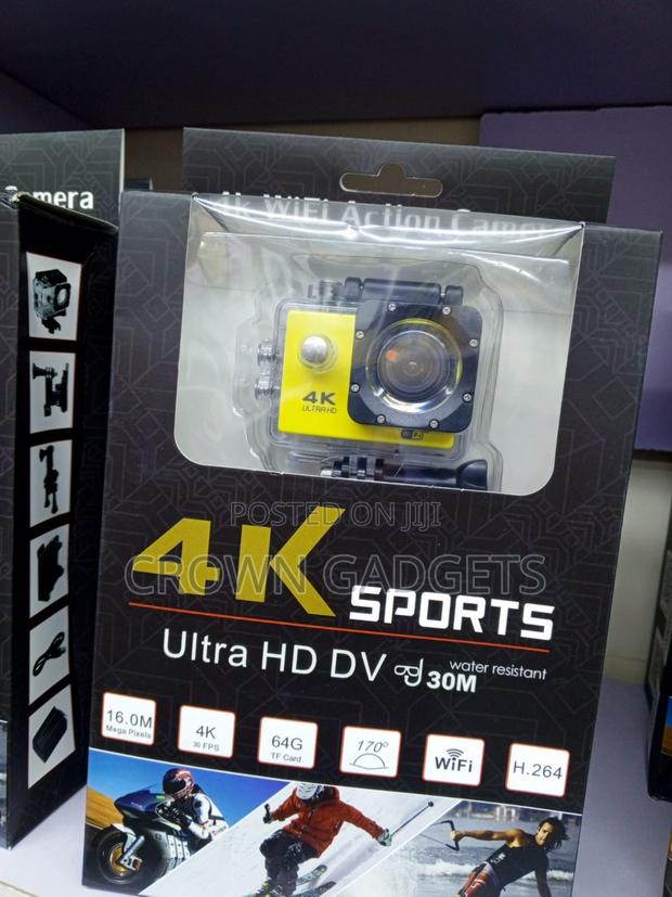 WiFi Action Camera With 30M Waterproof Case Mounts - thumbnail 3