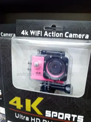 Portable Sports Camera With Helmet Mount Accessories