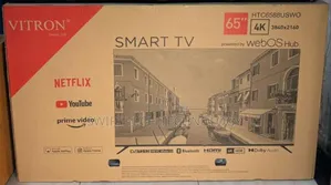 Vitron 65"Inch UHD Smart Android TV ,Bluetooth-Enabled