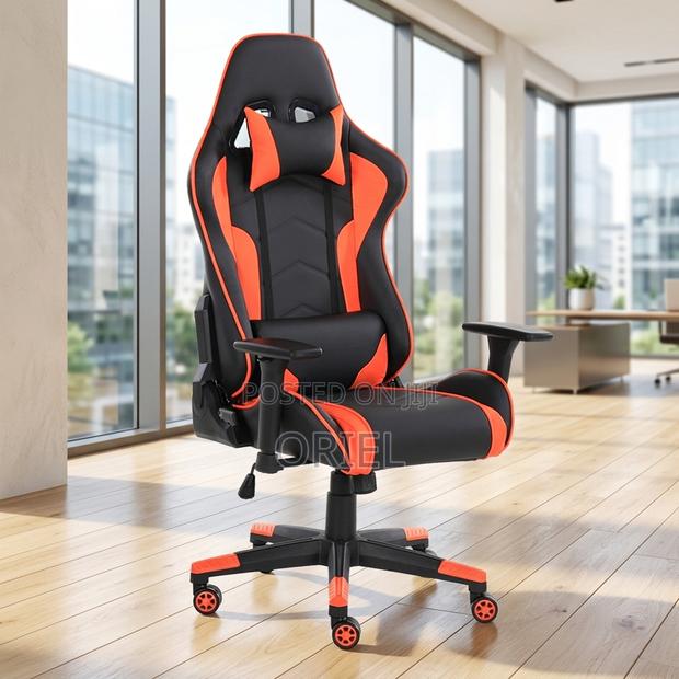 Gaming Chair : Height Adjustable Ergonomic Office Gaming Chair - thumbnail 5