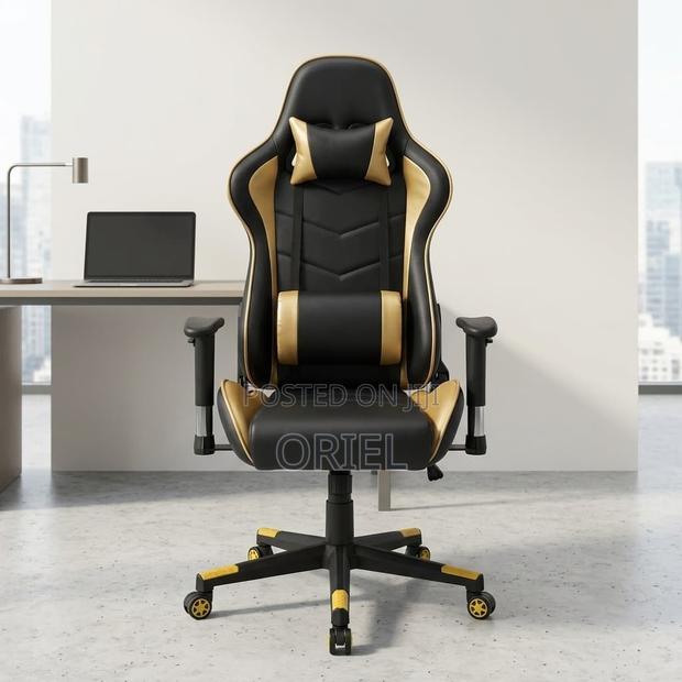 Gaming Chair : Height Adjustable Ergonomic Office Gaming Chair - thumbnail 7