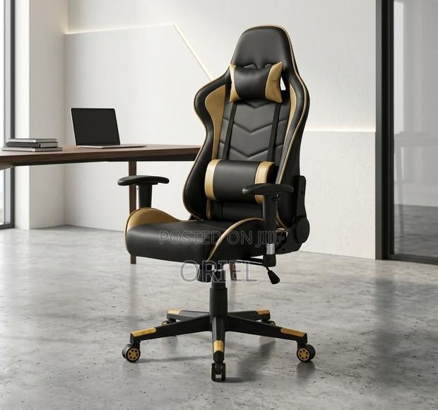 Gaming Chair : Height Adjustable Ergonomic Office Gaming Chair - thumbnail 11