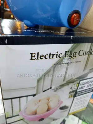 2 Tier Electric Egg Boiler With Auto Shut Off Measuring Cup