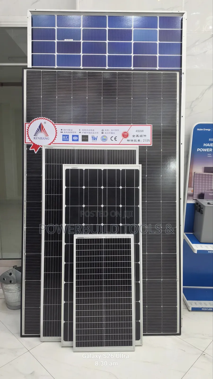 Solar Panels 630W Bifacial Monocrystalline