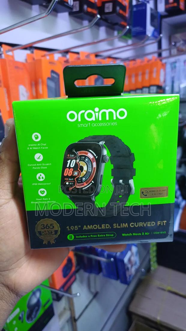 Oraimo Watch Nova 2 Air OSW-814S 1.95" AMOLED Smart Watch