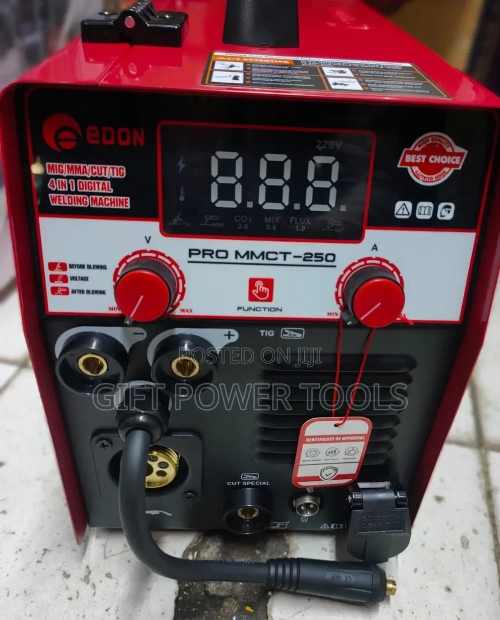 Multipurpose Digital and Smart Edon 250amps Welding Machine