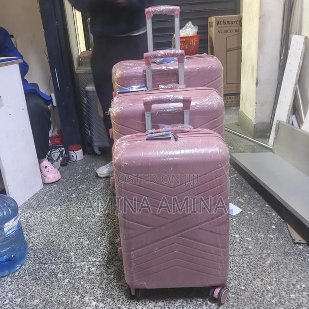 Fashion Rubber Suitcase 3 in 1 Unbreakable Suitcase - thumbnail 2