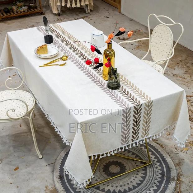 Cotton Linen Table Cloth - main view
