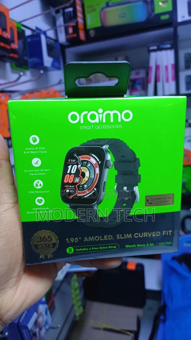 Oraimo Watch Nova 2 Air AMOLED Smartwatch - thumbnail 2