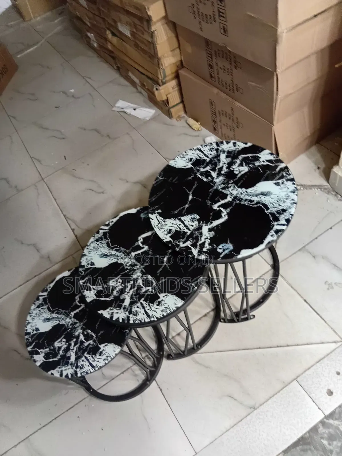 3 in 1 Top Glass Coffee Table