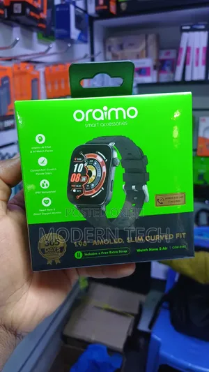 Oraimo Watch Nova 2 Air OSW-814S – Premium AMOLED Smartwatch