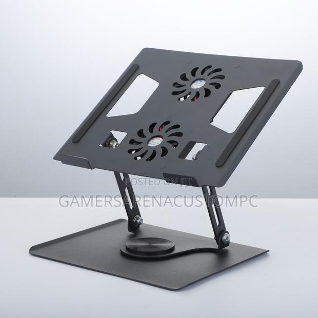 Laptop Stand With Cooling Fan USB Multi Angle Computer Stand - main view