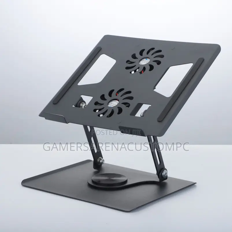 Laptop Stand With Cooling Fan USB Multi Angle Computer Stand