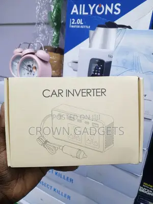 Portable 200W Car Power Inverter for Laptop Phone Travel
