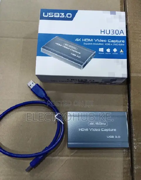 HU30A Video Capture Device for Streaming and Recording
