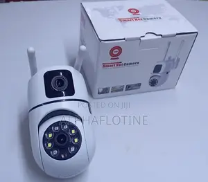 Dual Lens WiFi Bulb Cameras With 360° Panoramic View With PTZ Control