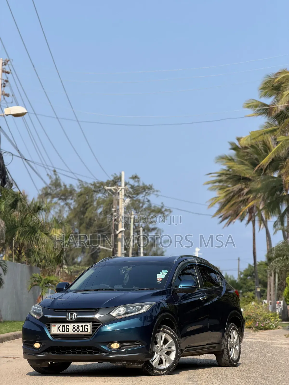 Honda Vezel 2015 Blue