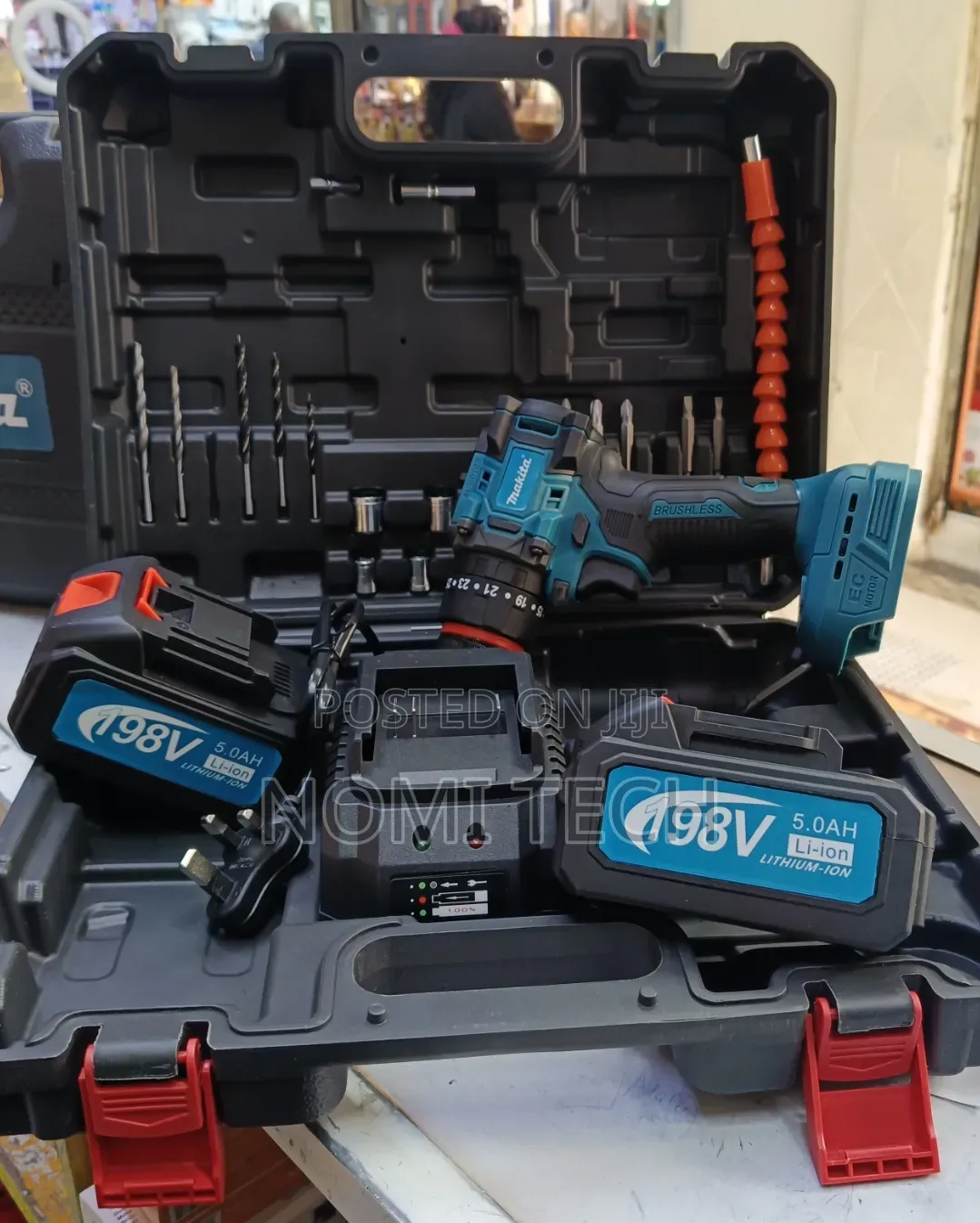 198v Makita Brushless Cordless Drill Set/Rechargeable Makita Drill