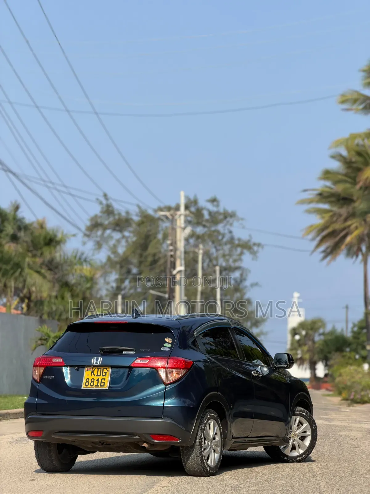 Honda Vezel 2015 Blue