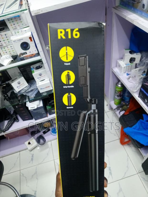R16 Selfie Stick Tripod With Bluetooth Remote Control